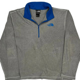 The North Face Fleece - Large Blue Polyester