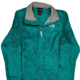 The North Face Fleece Jacket - Large Green Polyester