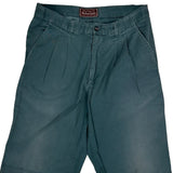 Marlboro Classics Chino Shorts - 30W 9L Green Cotton