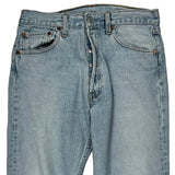 501 Levis Jeans - 31W 30L Light Wash Denim