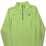 The North Face Fleece - Large Yellow Polyester