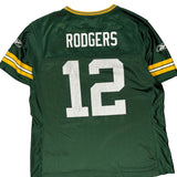 Green Bay Packers Reebok Nfl Football Jersey - Large Green Nylon