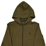 Polo By Ralph Lauren Hoodie - Medium Green Cotton