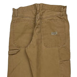 Wrangler Carpenter Trousers - 32W 32L Brown Cotton
