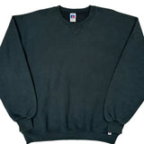 Russell Athletic Sweatshirt - XL Black Cotton