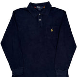 Polo By Ralph Lauren Polo Shirt - Large Navy Cotton