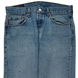 501 Levis Jeans - 33W 29L Light Wash Cotton