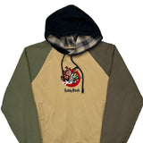 Looney Tunes Characters Looney Tunes Cartoon Hoodie - Small Beige Cotton