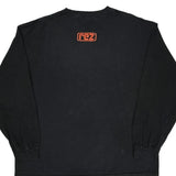 Rez Graphic Long Sleeve T-Shirt - 2XL Black Cotton