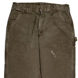 Carhartt Carpenter Pants - 33W 33L Brown Cotton