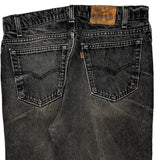 Made In USA Orange Tab Levis 540 Jeans - 35W 30L Gray Cotton