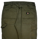 Dickies Carpenter Pants - 34W 30L Green Cotton