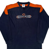 Chicago Bears Nfl Long Sleeve T-Shirt - XL Navy Cotton