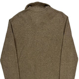 Polo By Ralph Lauren 1/4 Zip - Small Brown Cotton