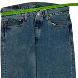 501 Levis Jeans - 34W 30L Blue Cotton