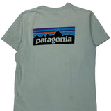 Patagonia Logo Patagonia T-Shirt - Large Green Cotton