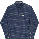 Tommy Hilfiger Shirt - Large Blue Cotton
