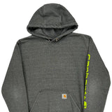 Carhartt Hoodie - Small Gray Cotton Blend
