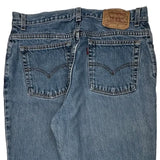Made In USA 550 Levis Jeans - 32W 30L Blue Cotton