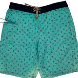 Patagonia Shorts - 34W 9L Green Polyester