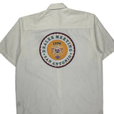 Dealer Meeting 1996 San Antonio Harley Davidson Graphic Short Sleeve Shirt - XL White Cotton