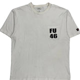 Political Statement Dickies T-Shirt - XL White Cotton