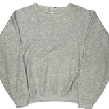 90S Blank Lee Sweatshirt - XL Gray Cotton Blend