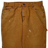 Dickies Carpenter Trousers - 36W 30L Brown Cotton