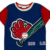 Age 3 Carters Graphic T-Shirt - 2XS Blue Cotton