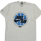 Nike Air Nike Graphic T-Shirt - Large White Cotton