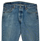 501 Levis Jeans - 36W 30L Blue Denim