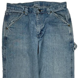 Lee Carpenter Jeans - 32W 31L Light Wash Denim