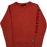Carhartt Sweatshirt - Medium Red Cotton