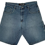 Southpole Denim Shorts - 36W 11L Blue Denim