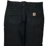 Carhartt Carpenter Trousers - 32W 30L Black Cotton