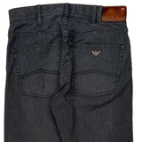 Armani Jeans Pinstripe Jeans - 29W 30L Gray Cotton