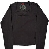 Harley Davidson Long Sleeve T-Shirt - XL Gray Cotton