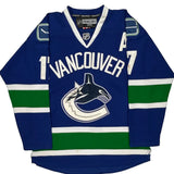 Vancouver Canucks Reebok Jersey - XL Blue Polyester