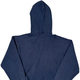Russell Athletic Hoodie - Large Navy Cotton