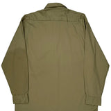 Township Of Chatham Public Works Dickies Shirt - Large Khaki Polyester Blend