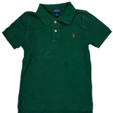 Age 7 Polo By Ralph Lauren Polo Shirt - XS Green Cotton