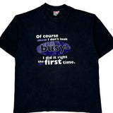 Tee Jays Single Stitch T-Shirt - XL Black Cotton