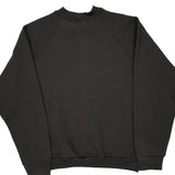 Unbranded Blank Sweatshirt - Large Black Cotton