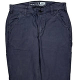 Carhartt Cargo Cargo Pants - 30W 33L Gray Cotton