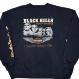 Sturgis 2006 Harley Davidson Graphic Long Sleeve T-Shirt - 2XL Black Cotton