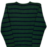 Polo By Ralph Lauren Striped Sweater - Small Navy Cotton