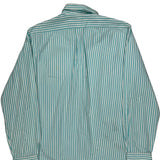 Ralph Lauren Striped Shirt - Large Blue Cotton