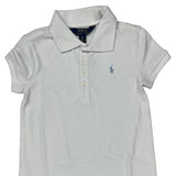 Age 6 Polo By Ralph Lauren Checked Dress - XS White Cotton