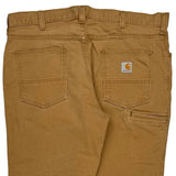 Carhartt Carpenter Trousers - 38W 30L Brown Cotton