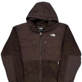 The North Face Fleece Jacket - XL Brown Polyester